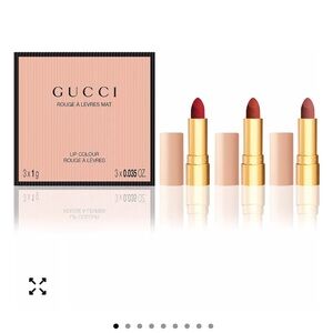 Gucci Mini Velvet Matte Lipstick 3-Piece